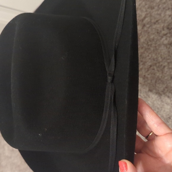 Black Stetson rodeo Jr. youth size - Picture 3 of 6